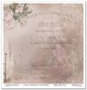 Zestaw do scrapbooking (HS code 48025890) SLS-068 Flower Post - Rose